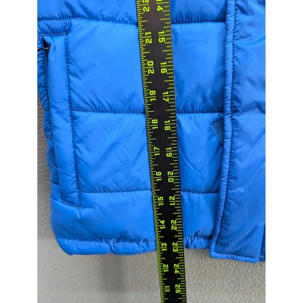 Spyder Hooded Puffer Coat Jacket Youth Boys Size M 10/12 Fleece Lined Winter